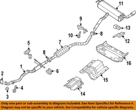 5147278ac Chrysler Oem Exhaust System-hanger