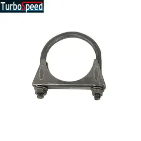 Clu-312 Clu 312 Emusa Universal Mild Steel 3.5 Inch 3 1/2 O.d.exhaust Hanger Muffler U Bolt Clamp