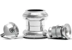 421212 Cook Bros. Racing Stainless Steel 1-18 Threadless Headset Silver