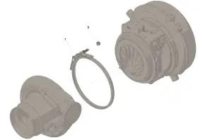 3803431 Cummins Clamp V-band Kit Oem