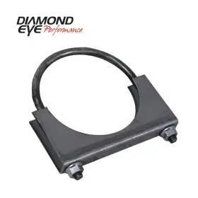 Diamond Eye Performance 841963120561 Exhaust Clamp Diesel Part-4 Inch Standard Steel