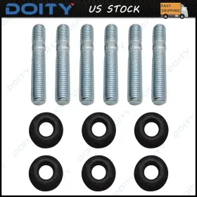 15712163 Doity Autoparts New For Suburban Savana Gmc Sierra Front Exhaust Flange Stud And Nut Kit15708209