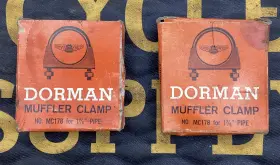 Mc178 Dorman Muffler Clamp 1 7/8 Inch Nos Qnty 2 Vintage Hot Rod Ford Chevy