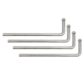 E-motor 331361458614 2 Pcs Universal Swinging 10 Inch Stainless Steel Exhaust Hanger 0.47 Rod Weld On