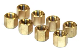 43-6051-0 Empi 43-6051 Brass Exhaust Nuts Set Of 8 Fits Vw Bug Bus