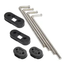 Rb002x2-2j45645 Emusa Fg Hg 1-2x4 Rb001x2 Rb002x2 Combo Arrow Head Jhook Exhaust Hanger With 2 Holes&2 Holes Rubber Bracket Insulator