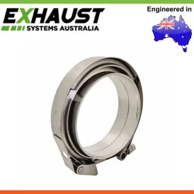 Vbq400 Esa 4 Inch Stainless Steel Quick Release V Band Kit Clamp With Male Female Interlock