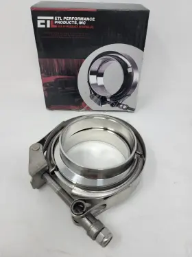 251005 Etl 3.00 Inch V Band Flange And Assembly Stainless Steel