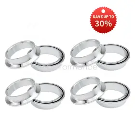 Etl Performance 252101-4 2.0ftft V-band Aluminum Flanges Fit For 2.0 Inch Outside Diameter Clamp Pipe New 4pcs