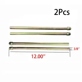 362003-4 Etl Performance 4pcs Straight Wire Universal Exhaust Hanger 3/8ftft Mild Steel L 12ftft Single Heade