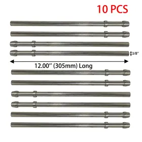 362007-10 Etl Performance 10pcs Double Headers Straight Wire Universal Exhaust Hanger 3/8ftft Mild Steel New