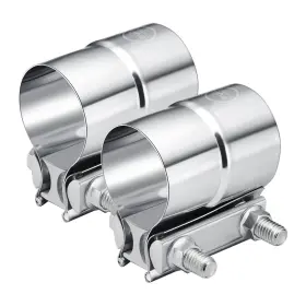 Ce00520s2.5-2 Evil Energy 2.5 Inch Exhaust Clamp Lap Joint Band For Pipes And Mufflers