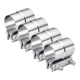 Ev00520s3.0-4-ca Evil Energy 3.0ftft Exhaust Clamp Lap Joint Band 3.0 Inch Silver