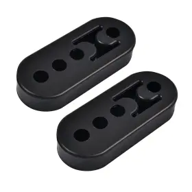 Fba-ce00523bk-2 Evil Energy Exhaust Hanger Rubber Adjustable Insulator Bushing 4 Holes 2pcs
