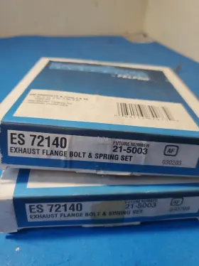 Es72140 Fel-pro Lot Of 2 Exhaust Bolt And Spring Kits