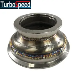 Vb400-vb250 Fg Ad New Brand 4 Inch To 2.5 V-band Flange Adapter Turbo Conversion