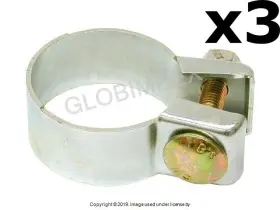 951.054 Fischer & Plath For Volkswagen 1987-1999 Muffler Clamp 3 And 1 Year Warranty
