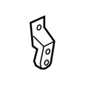 Ford 4c2z-5260-aa Genuine Exhaust Bracket