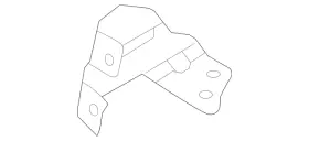 7t4z-5a204-ba Ford Genuine Exhaust Bracket