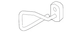 9l3z-5260-b Ford Genuine Muffler Front Bracket