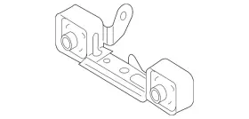 Br3z-5a246-b Ford Genuine Exhaust System Hanger Bracket