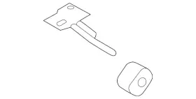 Ck4z-5a242-e Ford Genuine Front Bracket