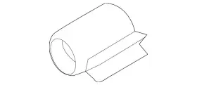 Cv6z-5a231-d Ford Genuine Center Muffler Clamp