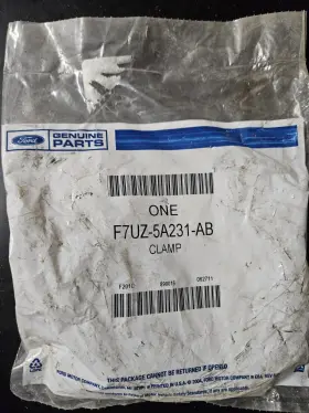 F7uz-5a231-ab Ford F7uz5a231ab Genuine Exhaust Clamp F7uz-5a231-ab Ford F7uz5a231ab Genuine Exhaust Clamp