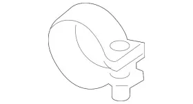 Hc3z-5a231-a Ford Genuine Muffler Insulator