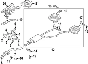 L1mz-5k291-l Ford Genuine Rear Bracket