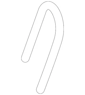 N802137-s438 Ford Genuine Front Pipe U-bolt
