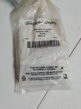 N808287-s60 Ford 1995-2000 Windstar Exhaust Flange Stud Nos Oem Pack Of 4