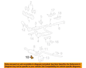 4l3z5a246ab Ford Oem 04-08 F-150 Exhaust Components-center Bracket