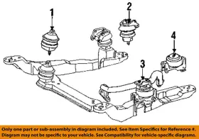 F4dz-6068-c Ford Oem Oem-engine Motor Mount/torque Strut F4dz6068c