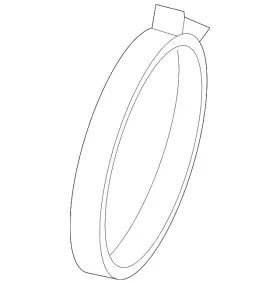 Pz1z-5a215-b Ford Genuine Converter Clamp