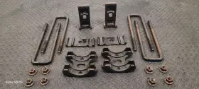 E7tz-5705-a Ford Truck 92-97 F350 Rear Axle U-bolts With Plates Assembly Oem