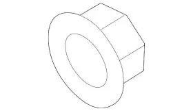 W713095-s437 Ford Genuine Mnfd With Converter Nut
