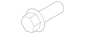 W713248-s439 Ford Genuine Front Pipe Bolt