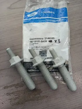 W719151-s439 Ford 3 Pack Genuine Catalytic Converter Stud. Engine Mount Stud