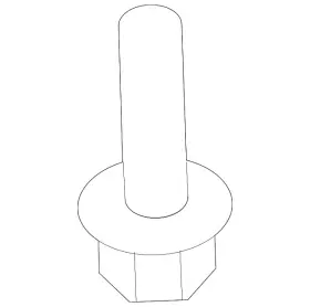 W721743-s439 Ford Genuine 2021-2024 Bronco - Upper Hinge Pivot Bolt