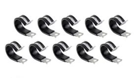 900955 Fragola Performance Systems 7/8in 875in Padded Line Clamps Bag Of 10 Pcs