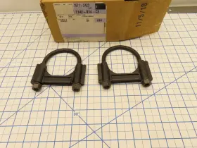 15712422 General Motors Gm Exhaust Clamp 2 Pack