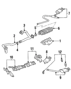 10199277 Gm Genuine Exhaust System Hanger