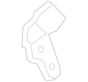 12651862 Gm Genuine Catalytic Converter Brace Bracket
