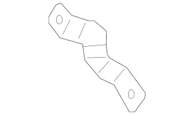 12660447 Gm Genuine Catalytic Converter Brace Bracket