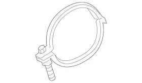 12695196 Gm Genuine Catalytic Converter Clamp