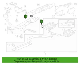 13229781 Gm Exhaust Hanger/insulator # Used But Nice