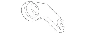 23200937 Gm Genuine Passenger Side Exhaust Muffler Insulator