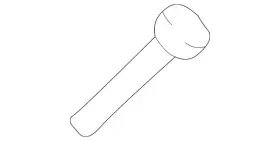 M8x1.25x44 Gm 24501847 Genuine Multi-purpose Bolt