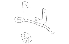 25902027 Gm Genuine Driver Side Exhaust Tail Pipe Hanger Bracket